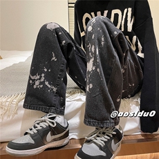 D232A-CN02-P50控68转化率超高喷墨直筒休闲牛仔裤，男装牛仔裤，电商D232A