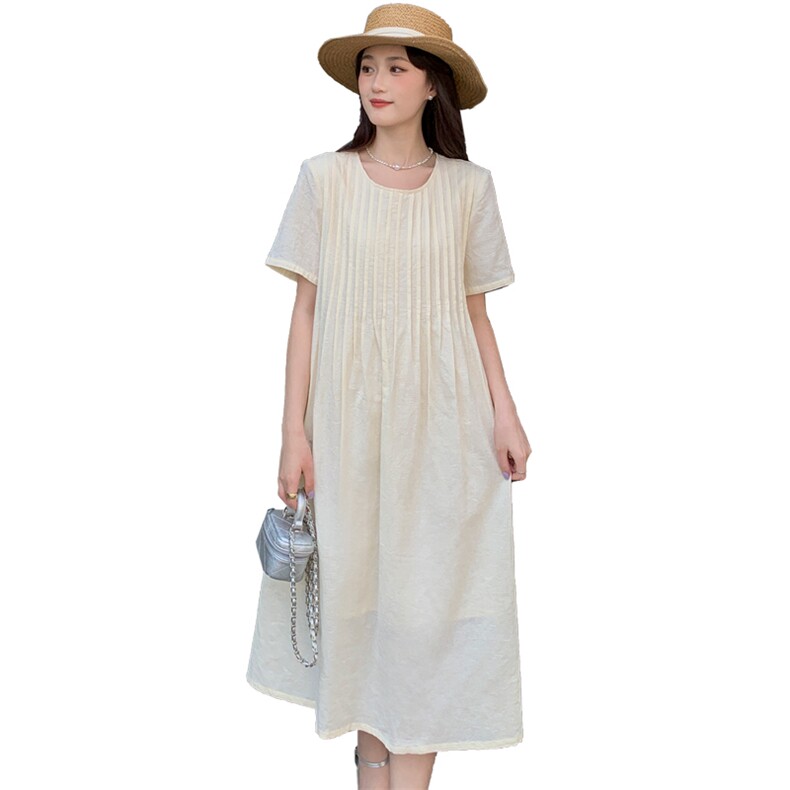 《现货新品》复古遮肉个性时髦法式连衣裙,女装连衣裙,MQ