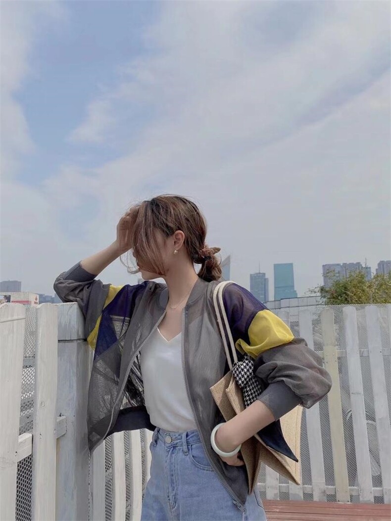 【H011】网纱二面穿防晒，其它，首选