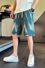 DK352P5878小伙风店主风休闲裤夏季薄款五分裤短裤，男装牛仔裤，电商B340