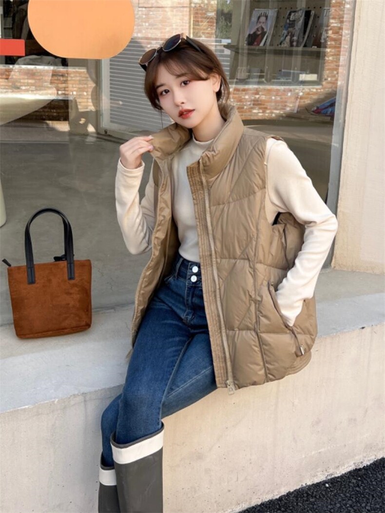 2022冬季羽绒马甲，女装马甲，曼希野