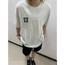 万针全刺绣工艺抖音得物高品质260克重磅纯棉双纱美式高街短袖T恤，男装T恤，电商A486
