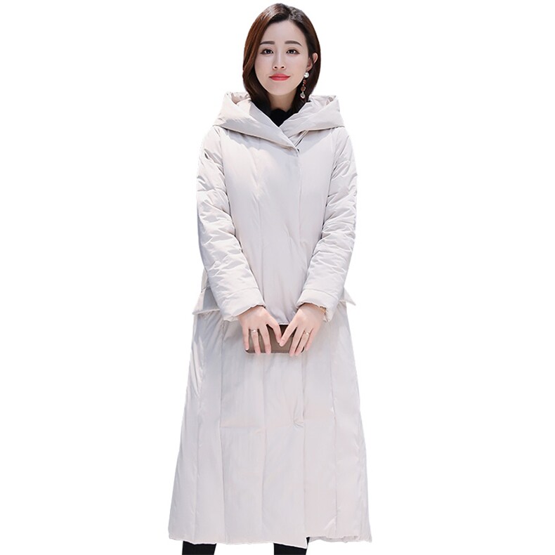 纯色中长款修身长袖时尚保暖2020冬季通勤棉衣棉服,女装棉衣/棉服,瑶迪依秀