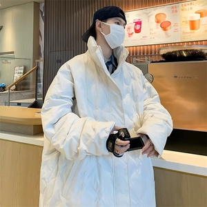 男士外套秋冬季新款男装棉衣韩版潮流短款立领棉服Y6608-P90,冬季男装时尚搭配图片