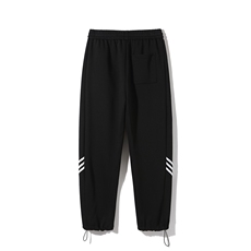 抖音得物高克重秋冬卫裤束脚抽绳休闲裤子男运动裤K2309P45，男装休闲裤，电商A099