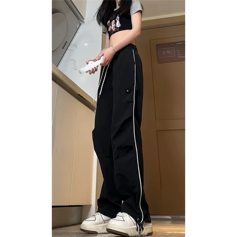休闲裤抖音高品质防水冰丝工装裤现货供应C323-1-7708-P45图片