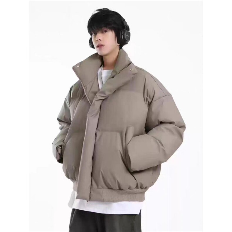 (网图)特价棉服特批价S起立领PU皮棉服皮棉服313B-Y665-P70,男装棉衣,星座313B