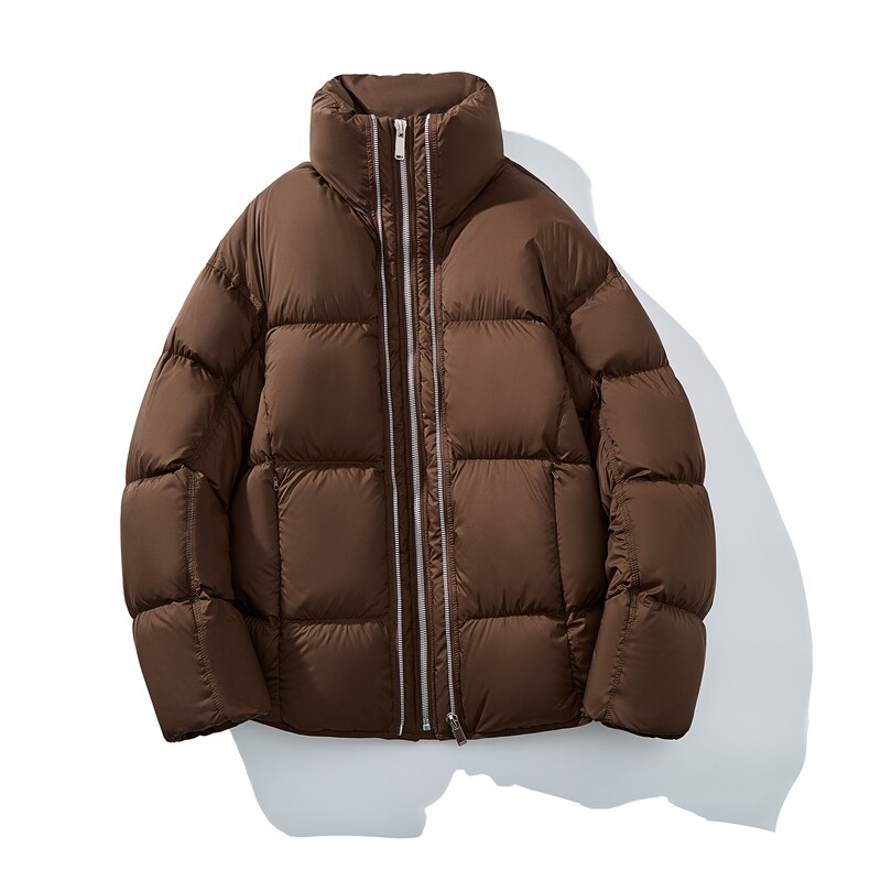 男士短款立领羽绒服D213-6753-P430，男装羽绒服，电商D213