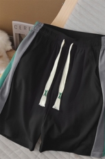 现货主推大码港风情侣冰丝日系五分裤休闲运动套装男S16P50，男装休闲套装，电商B226