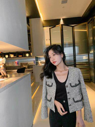 气质修身小香风外套，其它，M.W 嫚维