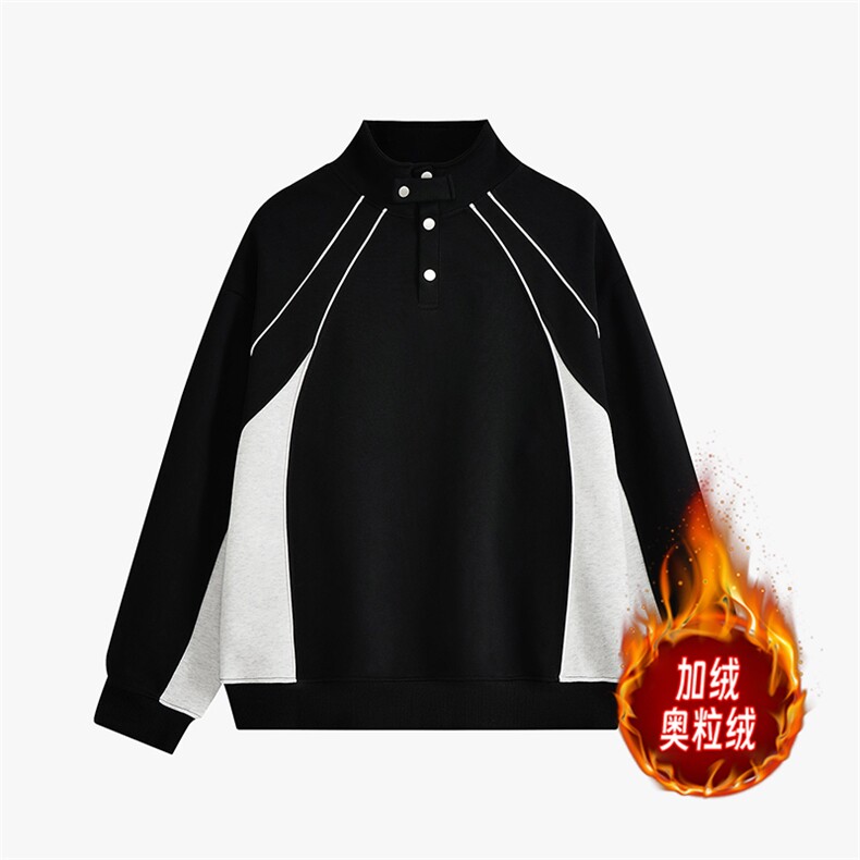 重磅boxy500克直播品质短宽加绒奥粒绒外套男 RH5346JR-P65图片