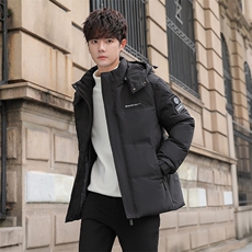 2025冬季新款90白鸭绒连帽休闲羽绒服男外套备货充足R9021-P150，男装羽绒服，星座301D(原星座1004-8）
