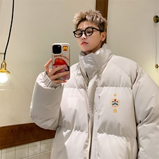 现货抖音得物可供视频冬季三防加厚羽绒棉衣外套面包棉服81158，男装棉衣，电商A486