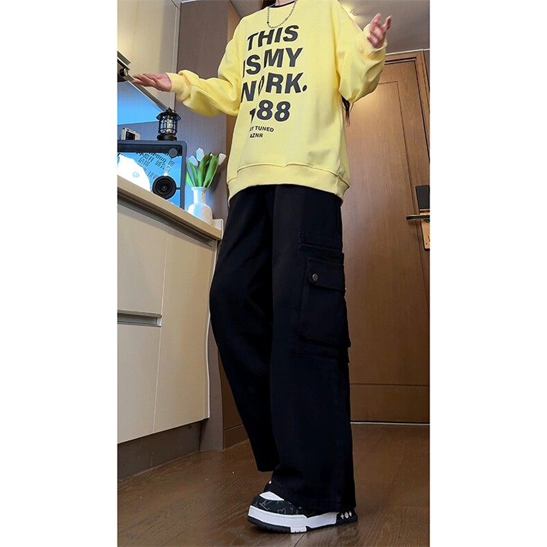 A1429TP55控88-秋季新款2025牛仔裤男大口袋工装痞帅美式复古裤子,男装牛仔裤,电商B241