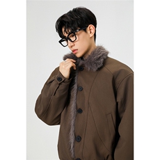 秋冬新款座山雕毛领棉衣MY088-P95控168，男装棉衣，电商A072