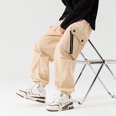 春季新款抖音品质现货做旧工装户外束脚休闲裤男ZK1993-特P38，男装休闲裤，电商A021