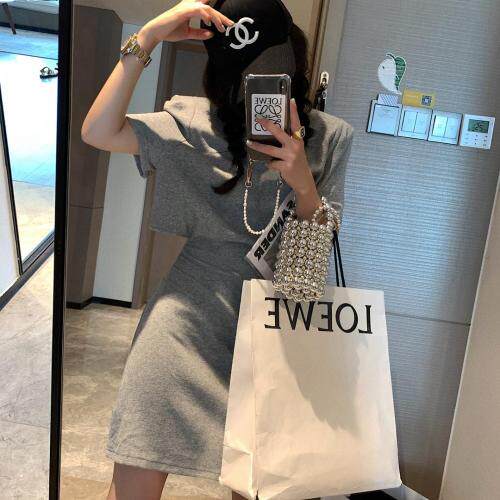 腰部镂空t裙，女装，XTZ style