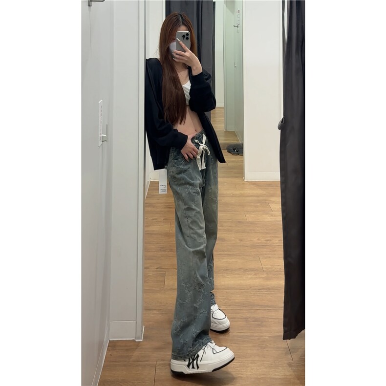 美式复古提花牛仔裤XZ310A-4-KZ52TP45,男装牛仔裤,星座310A-4