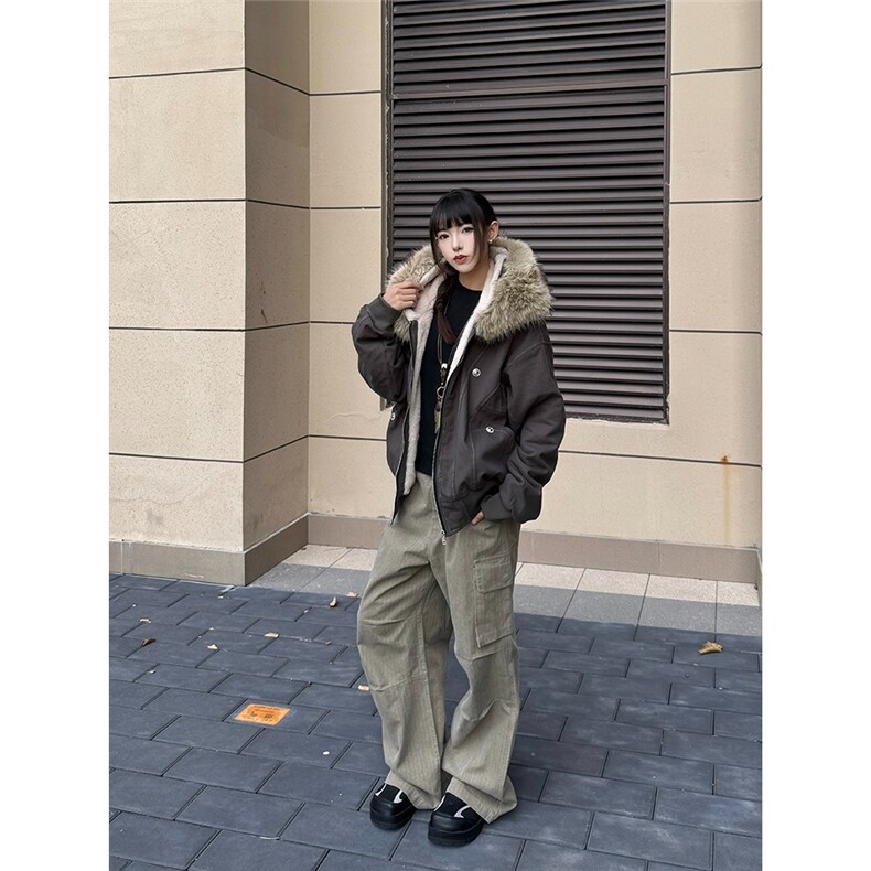 有货DM8346-特批88冬季座山雕美式棉服外套夹棉男女,男装棉衣,星座603-2