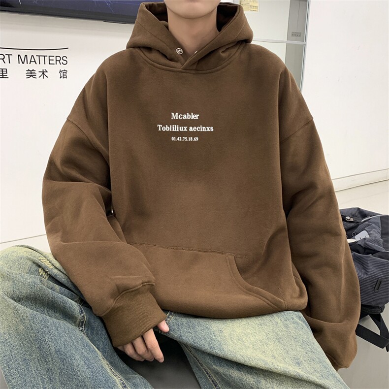 高品质秋款男连帽卫衣字母印花卫衣夹克外套WY13 P40图片