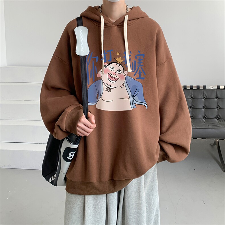 连帽卫衣男大码胖子帽衫大号运动服WY2437-P35,男装卫衣,电商A040