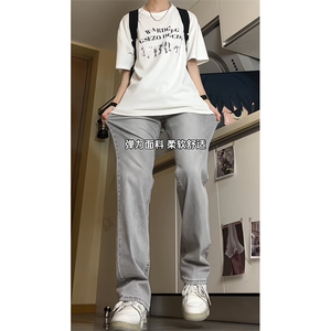 量大可谈！美式高街vibe裤子长裤弹力牛仔裤 NZK01-P38 68图片