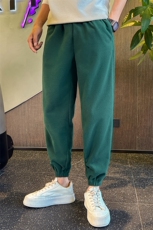 冬季男士加绒加厚束脚休闲裤纯色摇粒绒百搭卫裤男C208-6788特P48，男装休闲裤，电商C208