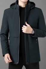 2023冬季新款男士棉衣外套男装加厚休闲中长款衣服P140，男装棉衣，钱塘6003（原4033）