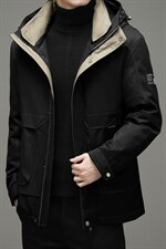 羽绒服男2023年冬季新款连帽时尚休闲百搭保暖外套ZELD9828-P325，男装羽绒服，电商B212（原钱塘6029）