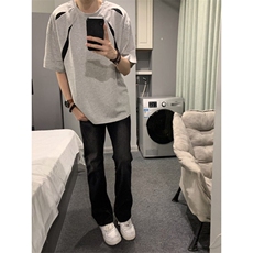 冰感液氮棉分割刺绣短袖ZX0294-特批35，男装T恤，星座313A(原308A-2)