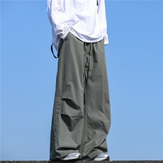 痞帅潮流春夏季休闲裤男款宽松百搭运动直筒长裤子KP12，男装休闲裤，星座1116A-1（原606A）