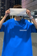 夏季港风男士百搭休闲复古印花潮宽松圆领短袖T恤1210-2-6616-P15，男装T恤，星座1816-2（原1210–2）