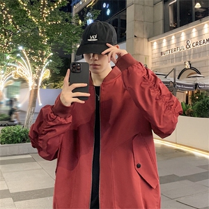 春季飞行服夹克外套男简约休闲百搭棒球服上衣 迷彩P65 JK837-P60图片