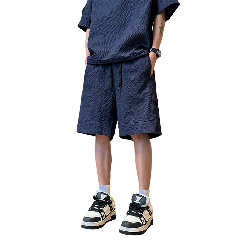 量大优供视频泡泡纱速干短裤男XH75-特P25,男装牛仔裤,电商B367
