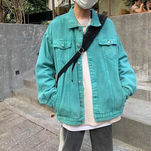 牛仔外套男春款韩版潮流百搭夹克复古休闲宽松ins潮上衣JK642-p68,男装工装外套,星座1008-2