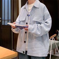JK9010/P65秋装小香风夹克男外套宽松大码潮男上衣，男装夹克，电商A141