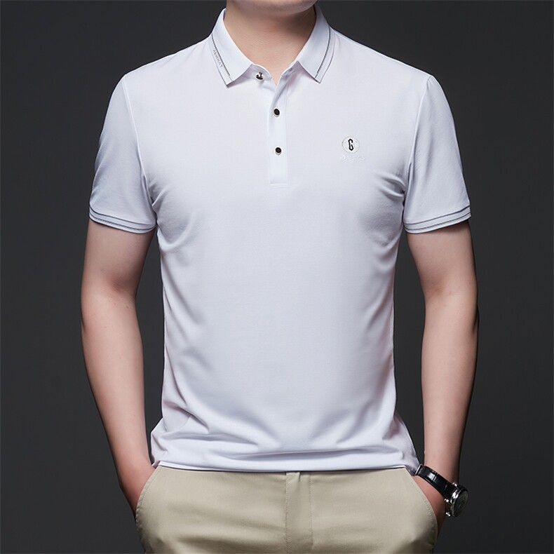 夏季新款短袖POLO衫中青年男士宽松男上衣打底体恤衫MY3106-P57,男装Polo衫,星座1105-3