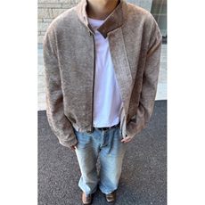 铜氨触感哈灵顿cleanfit夹克树纹肌理千鸟格内里外套JK8564，男装夹克，星座1116A（原606A-3）