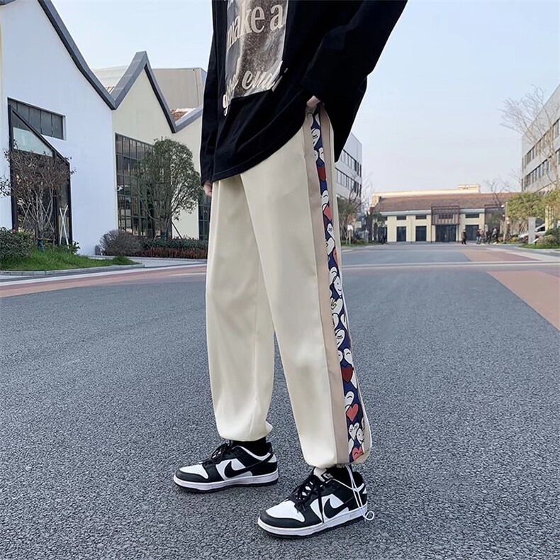男春季休闲裤束脚K295P32图片