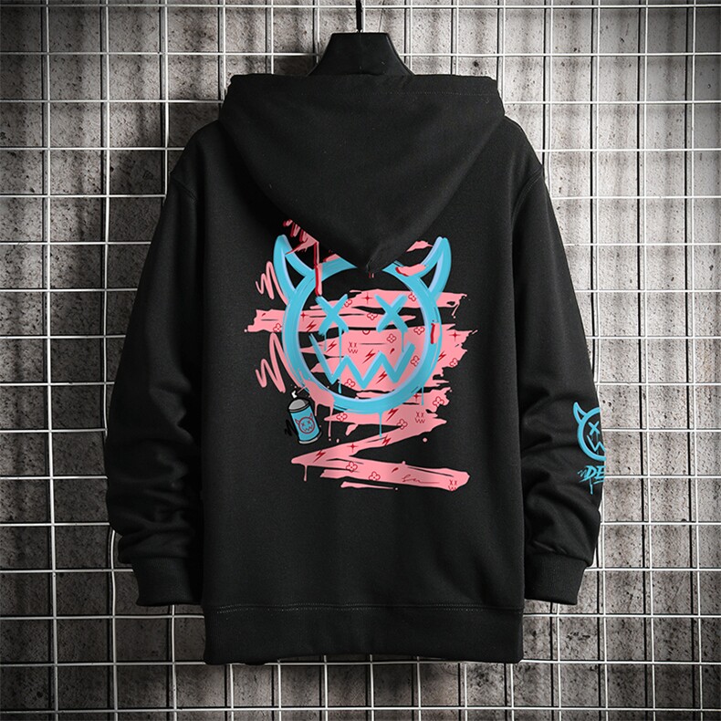 KS21178-P38加绒款-P43连帽开衫卫衣男运动外套大码班服网格,男装卫衣,电商A040A