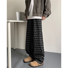 欧美印花牛仔裤男潮牌满印直筒裤美式高街牛仔裤CK1122-P45，男装牛仔裤，星座1001-1