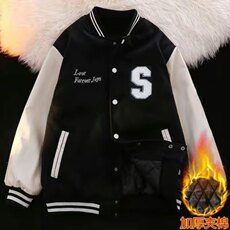 1506/QB1080/P70棒球服加厚夹棉，女装职业装，星座1506