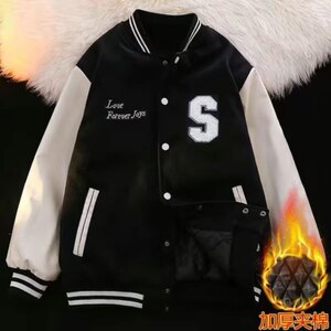 1506/QB1080/P70棒球服加厚夹棉,女装职业装,星座1506