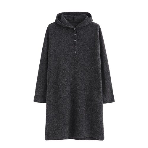 潮流拼接时尚气质休闲中长款连帽连衣裙1212023年春季,女装连衣裙,秋牧寒烟
