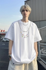 240g美式重磅短袖T恤FSDX276M-5XL特批25无差价控48，男装T恤，电商B219B