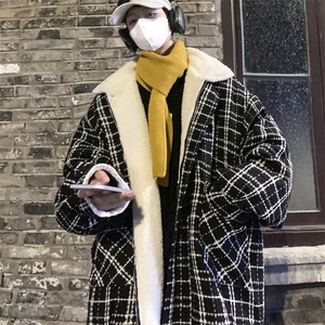 羊羔毛棉服男冬季新款休闲外套潮牌棉衣棉袄 M133 P120 控158图片