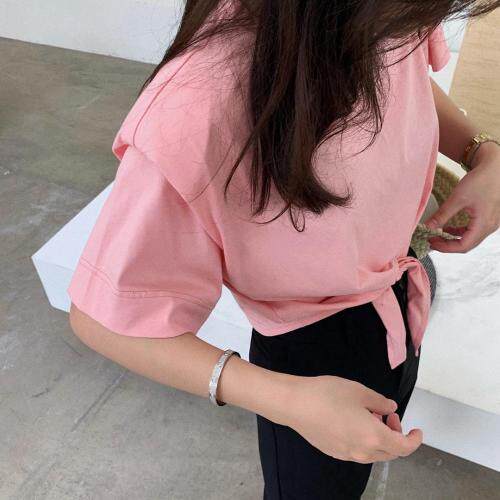 绑带垫肩t，女装，XTZ style