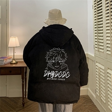 电商DSA028-MYD21V208P115冬季新款麂皮绒立领棉衣男控148，男装棉衣，电商A028