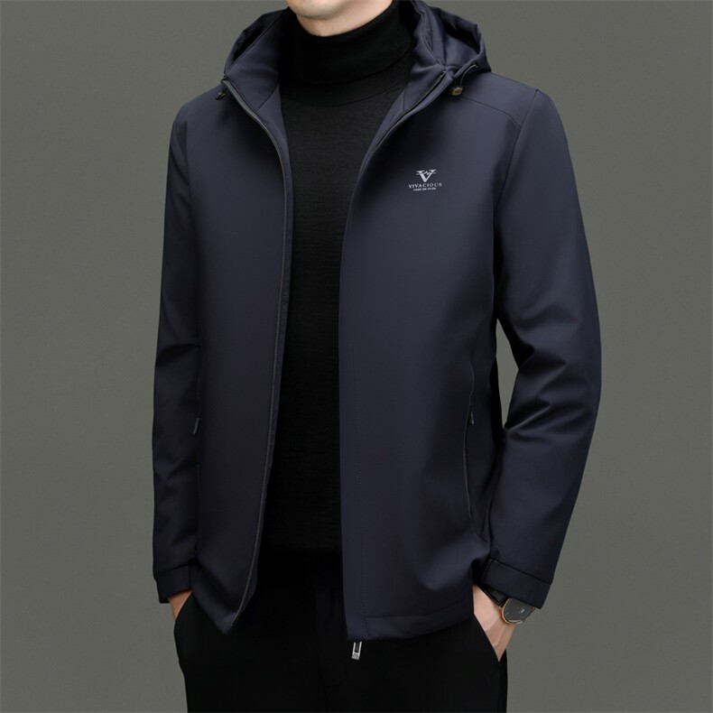 CSYR23112钱塘2020-2冬季厚款休闲简约新款中年男士羽绒服P193图片
