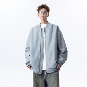 XZ809A/XS21/特P65/控108  25春 美式复古飞行夹克潮棒球服图片